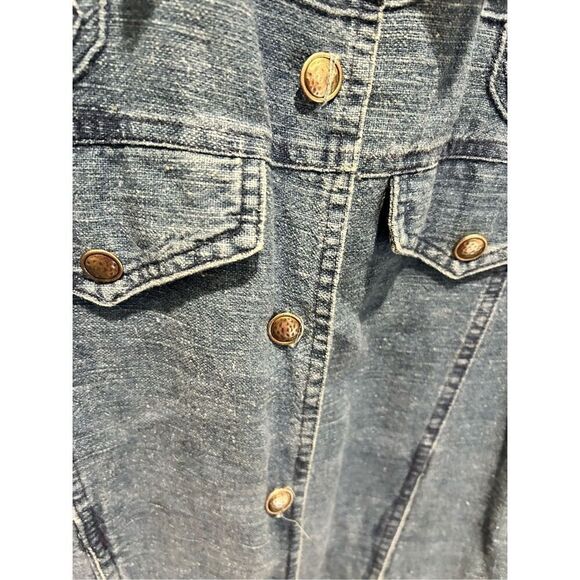 Vintage Saint Germain denim jacket with stones - Picture 5 of 12
